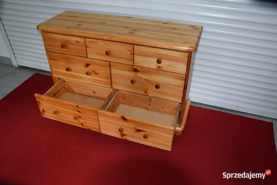 komoda z drewna sosnowego nowa sprzedam
