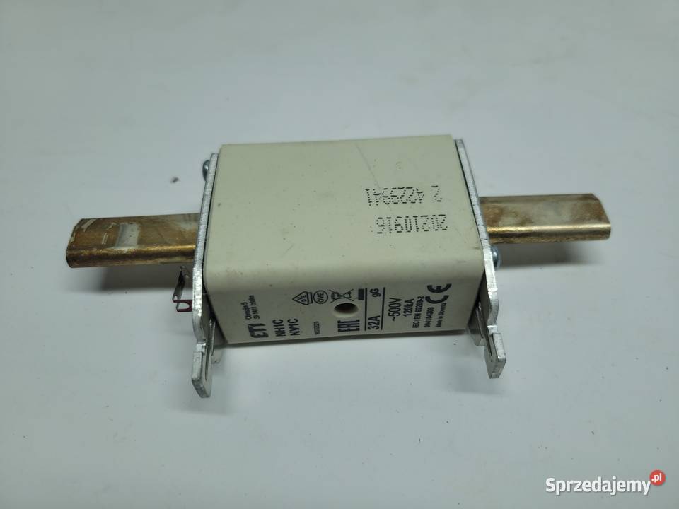 Wkładka topikowa NH1C gG 32A500V Barczewo sprzedam