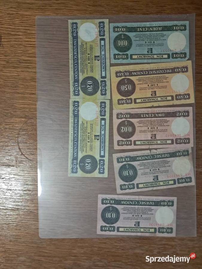 Monety i banknoty mazowieckie Jasieniec sprzedam
