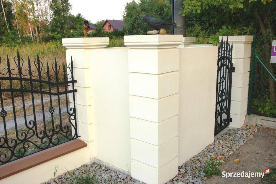 Ogrodzenia Boniowane słupki murki Stylowe Pruszków