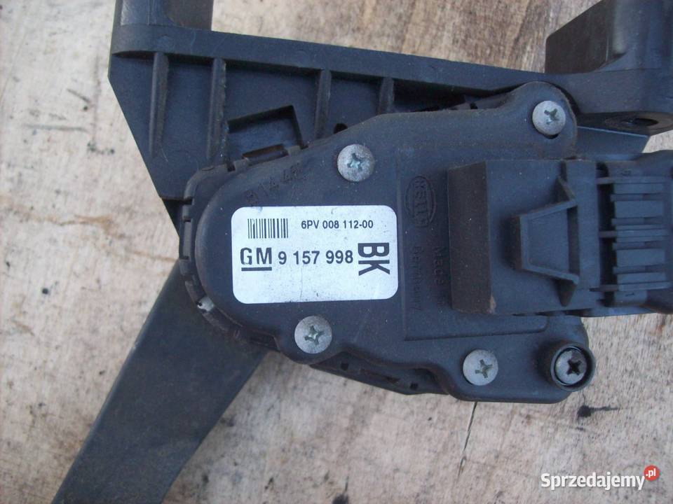 Astra III H Pedal gazu potencjometr 9157998 BK