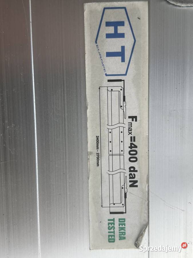 Belki Rozporowe Aluminiowe HT Europe 24002700mm Gniewkowo