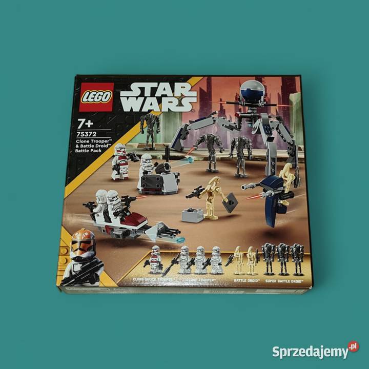 Lego Pudełko i Instrukcja 75372 Clone Klocki