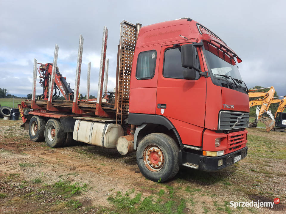 Samochód ciężarowy VOLVO FH12 6x4 zwolnica pełen Napęd tylna oś Augustów