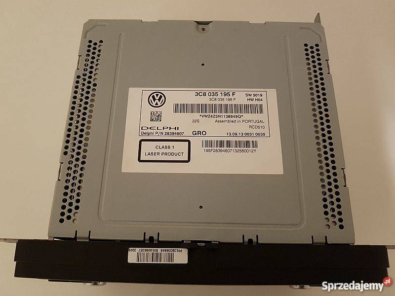 DVD ORYGINAŁ RCD 510 65 dotyk LCD 6CDMp3 SD AUX Lublin