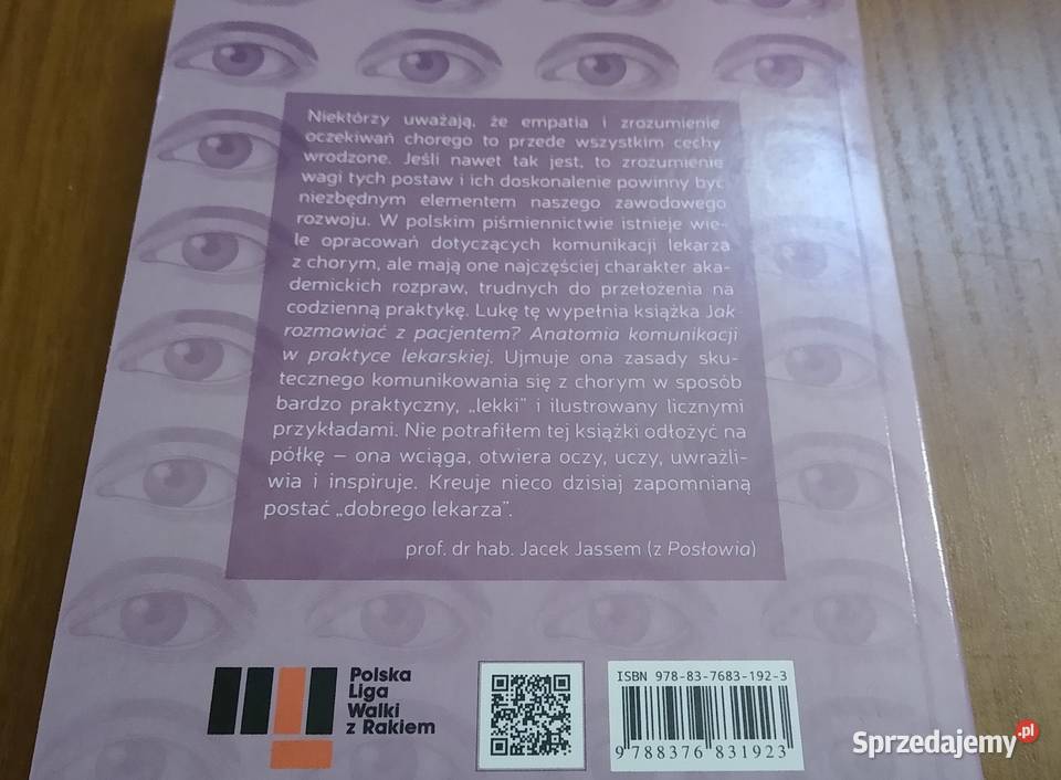 rozmawiać z pacjentem anatomia komunikacji Książki i Podręczniki sprzedam