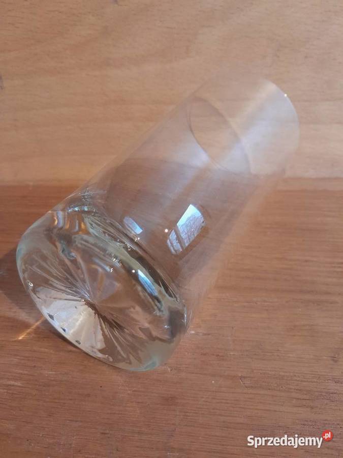 Piękne stare szklanki zestaw 6 zabytek PRL retro Dąbrowa Górnicza