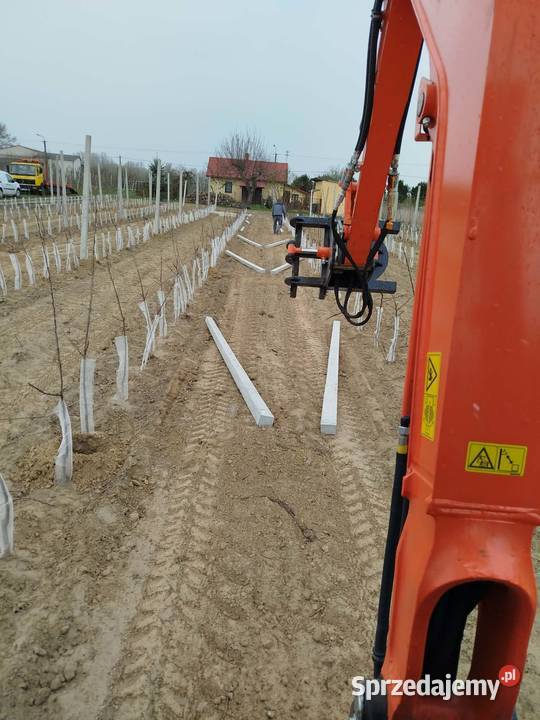 Usługi minikoparką Wykopy, roboty ziemne mazowieckie Magnuszew