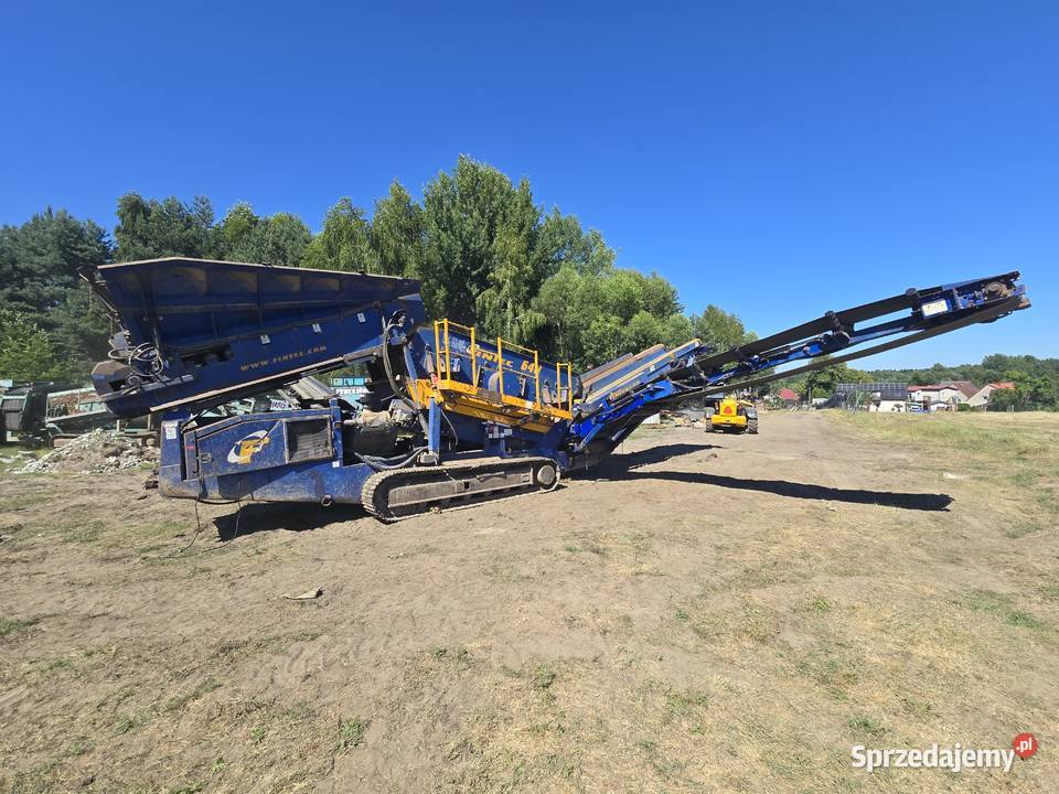 Przesiewacz sortownik Fintec 640 scalper Sandvik śląskie Trachy