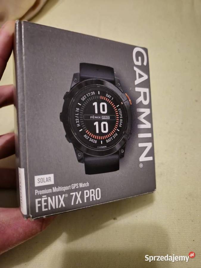 Garmin fenix 7X Pro Solar Nowy Zegarki Poznań