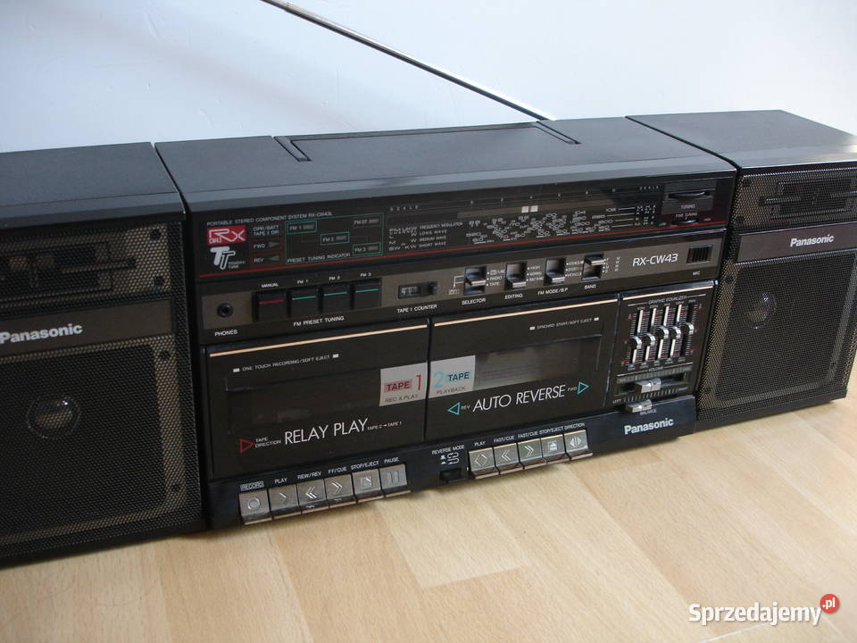 Radiomagnetofon PANASONIC RXCW43