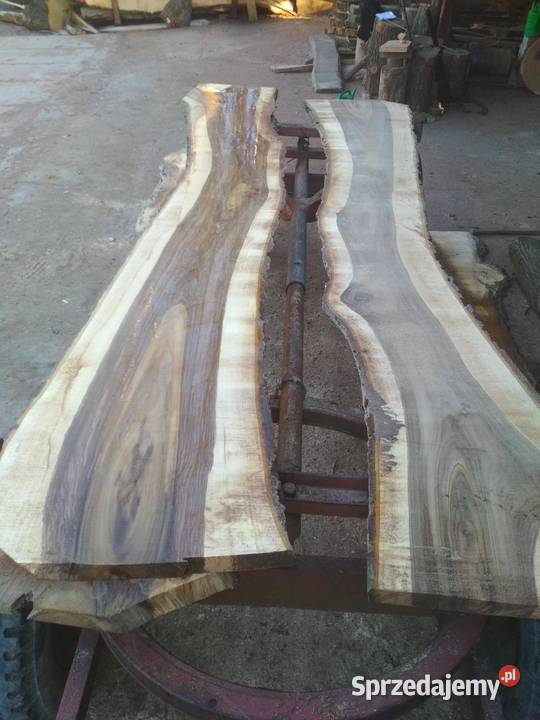 Tarcica orzech monolity WALNUT SLABS małopolskie Izdebnik