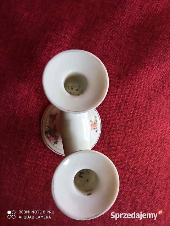 Świecznik Syg Erdmann Schlegelmilch 1861 ES Gdańsk sprzedam