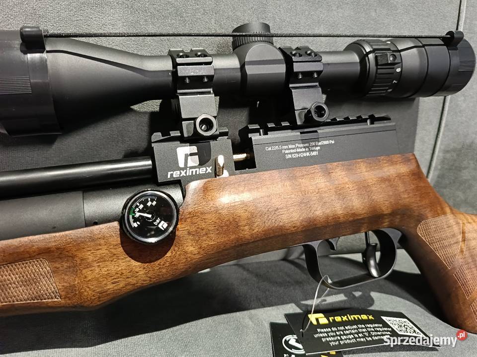 Wiatrówka PCP Reximex LYRA 55mm Regulator Tuning śląskie Częstochowa