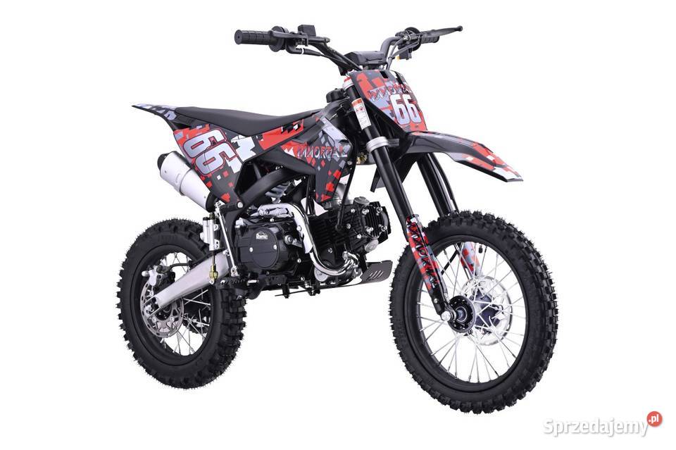 Motor spalinowy 110cc IMMORTAL czerwony cross Łopuszno
