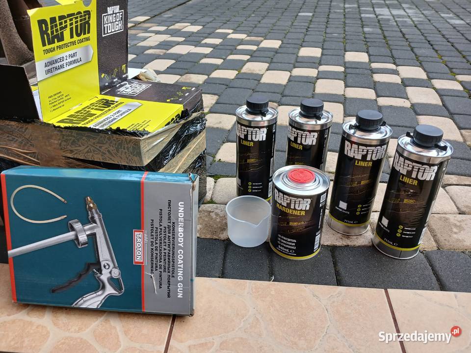 Preparat Do Ochrony Karoserii UPOL RAPTOR BIAŁY