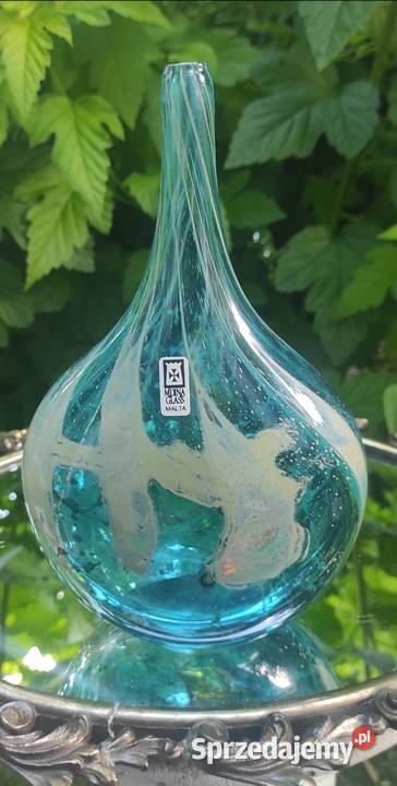 MDINA GLASS Szklany wazon w cudownych kolorach