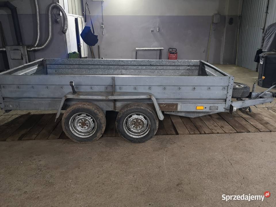 Przyczepa dwuosiowa Niewiadów Ruda Maleniecka sprzedam