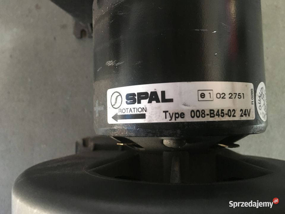 Silniczek Dmuchawa Bus Klima Spal 008B4502 24V Układ elektryczny Maszewo