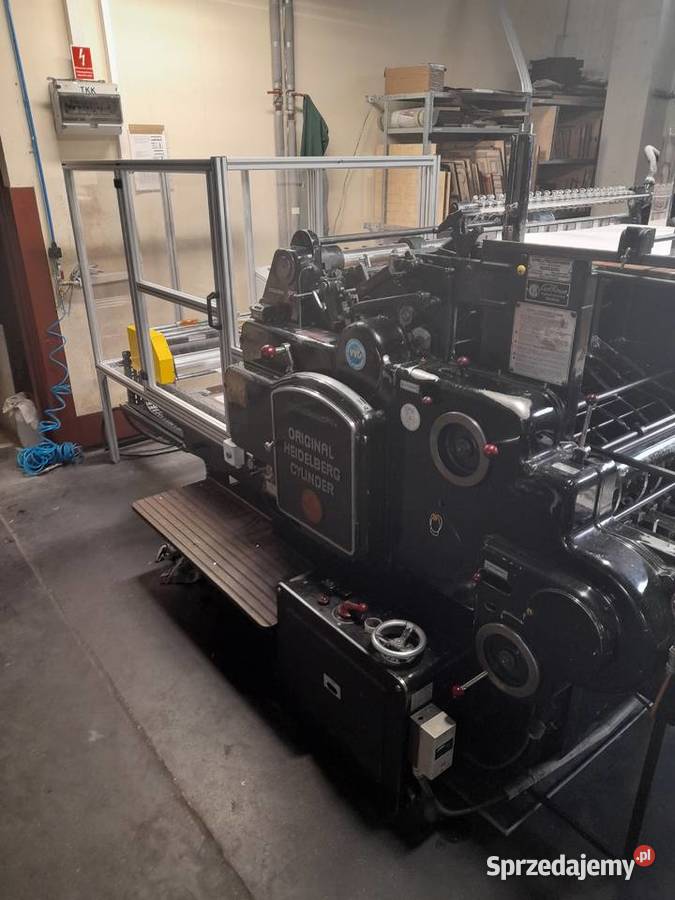 Złociarka Hot stamping Heidelberg Bydgoszcz