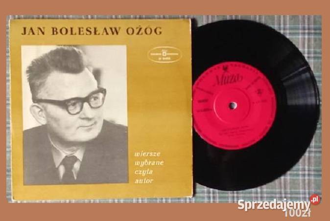 Tadeusz Nowak Wiersze wybranewierszepłyta Łódź sprzedam