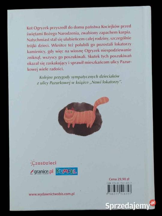 Nowa książka Ulica Pazurkowa Na tropie Ogryzka