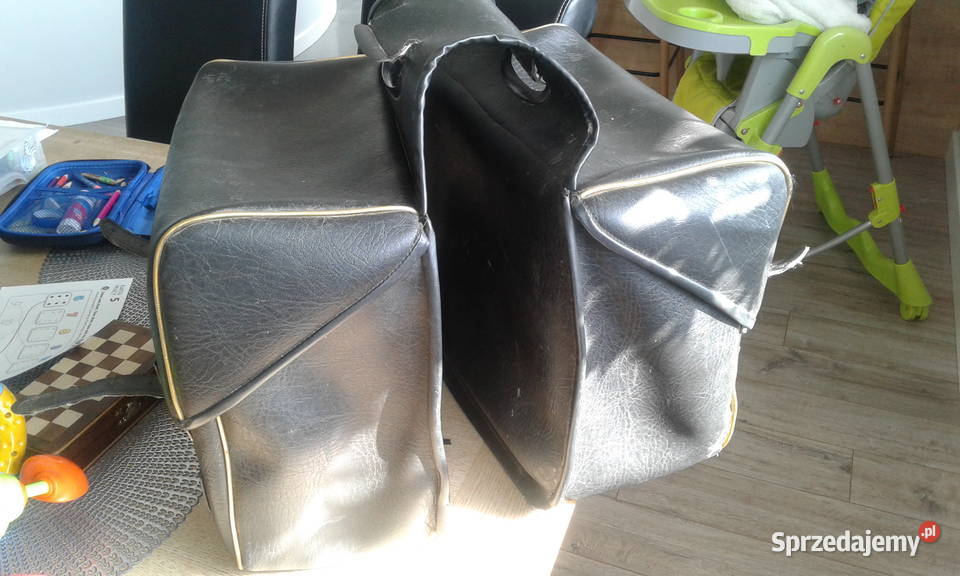 Klasyczne zabytkowe sakwy motocyklowe OXFORD