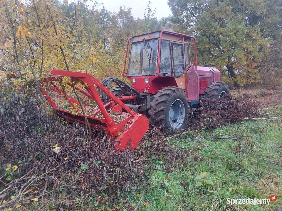 Czyszczenie działek koszenie zarośli mulczer