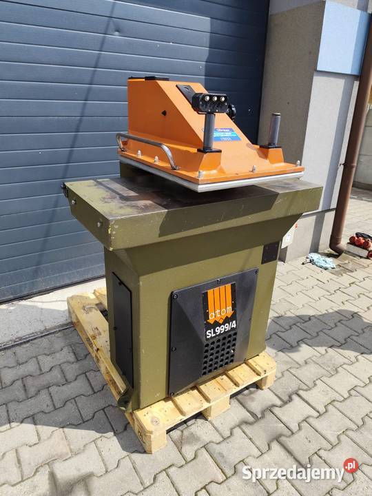 Atom SL999 4 wycinarka hydrauliczna prasa do