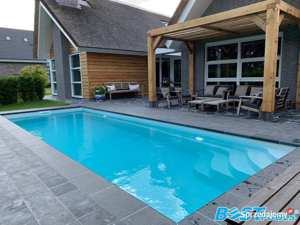Basen ogrodowy IBIZA 7x32x155m układ Szydłowiec
