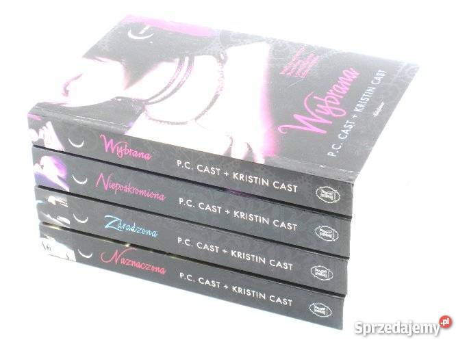 4 x CAST WYBRANA ZDRADZONA NAZNACZONA fantasy Proza i poezja Goleniów