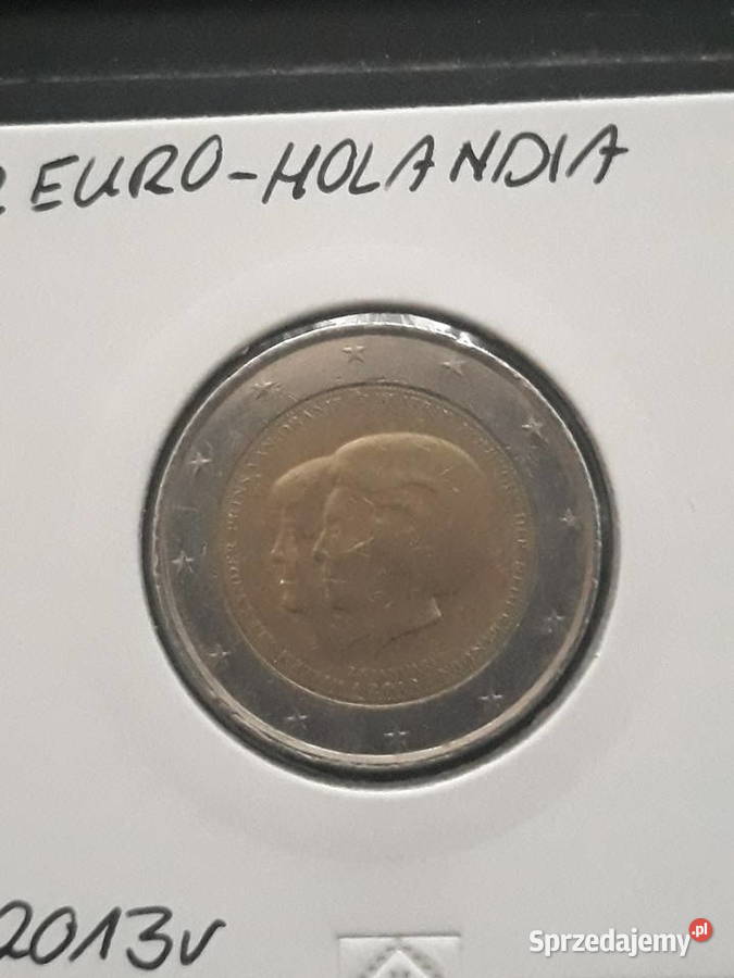 2 Euro Holandia 2013 r Wilhelm AleksanderBeatrix Kolekcje Konin