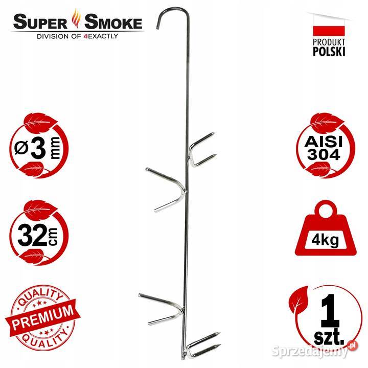 Hak Wędzarniczy Super Smoke do węgorza 32 Białystok