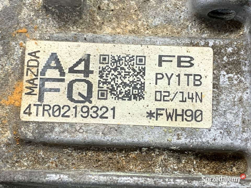 SKRZYNIA BIEGÓW MAZDA 6 GJ FWH90 25 192