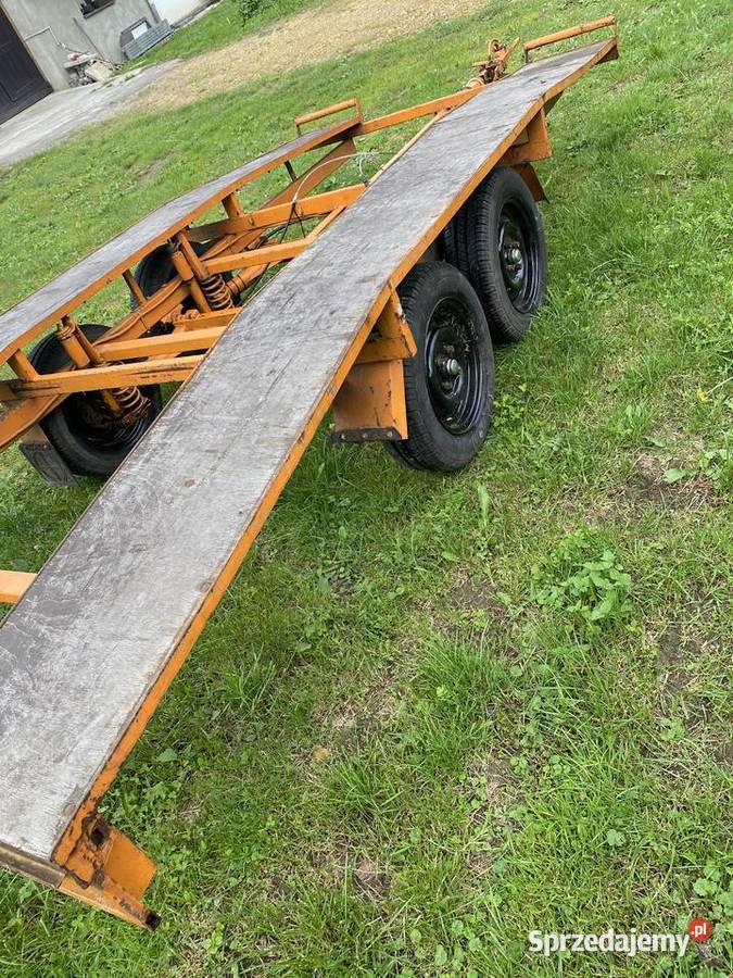 Sprzedam przyczepkę pod ciągnik albo auto Nova Tokarnia
