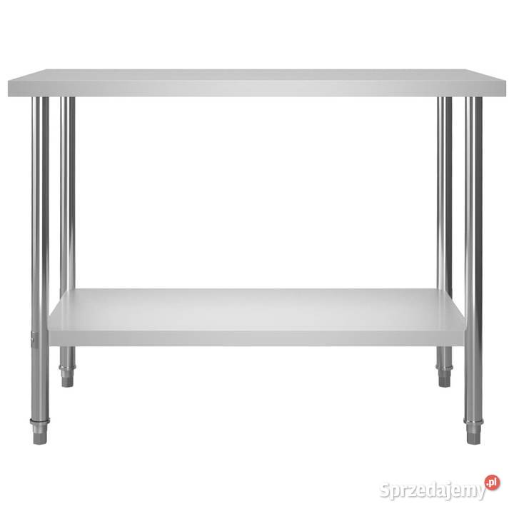 Kuchenny stół roboczy z półką 120x60x150 stal mazowieckie Warszawa