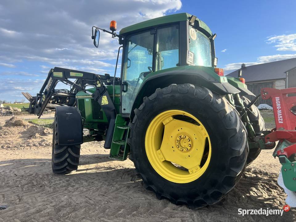 John Deere 6800 z ładowaczem Stoll 120 Kutno