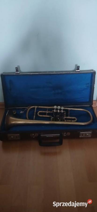 Stara mosiężna trąbka Kraków