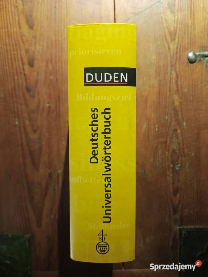 Duden Deutsches Universalworterbuch wydanie V z Książki do nauki języka obcego