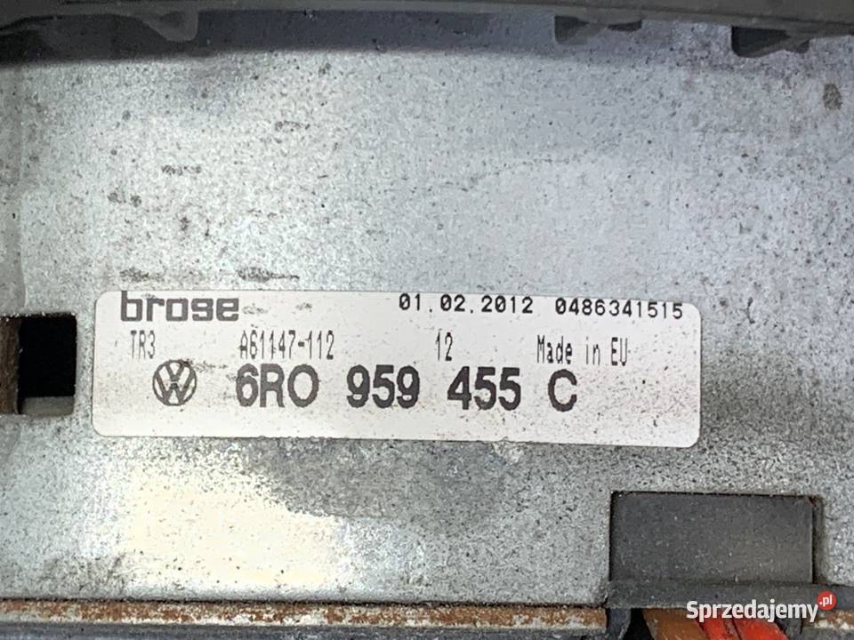 WENTYLATOR CHŁODNICY VW POLO V 12 70 6R0959455C