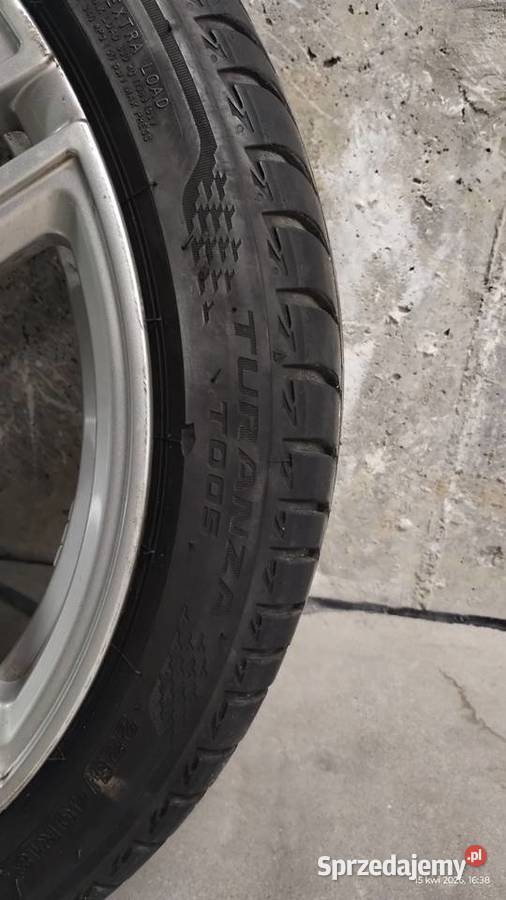 Alu 18 z oponami sprzedam