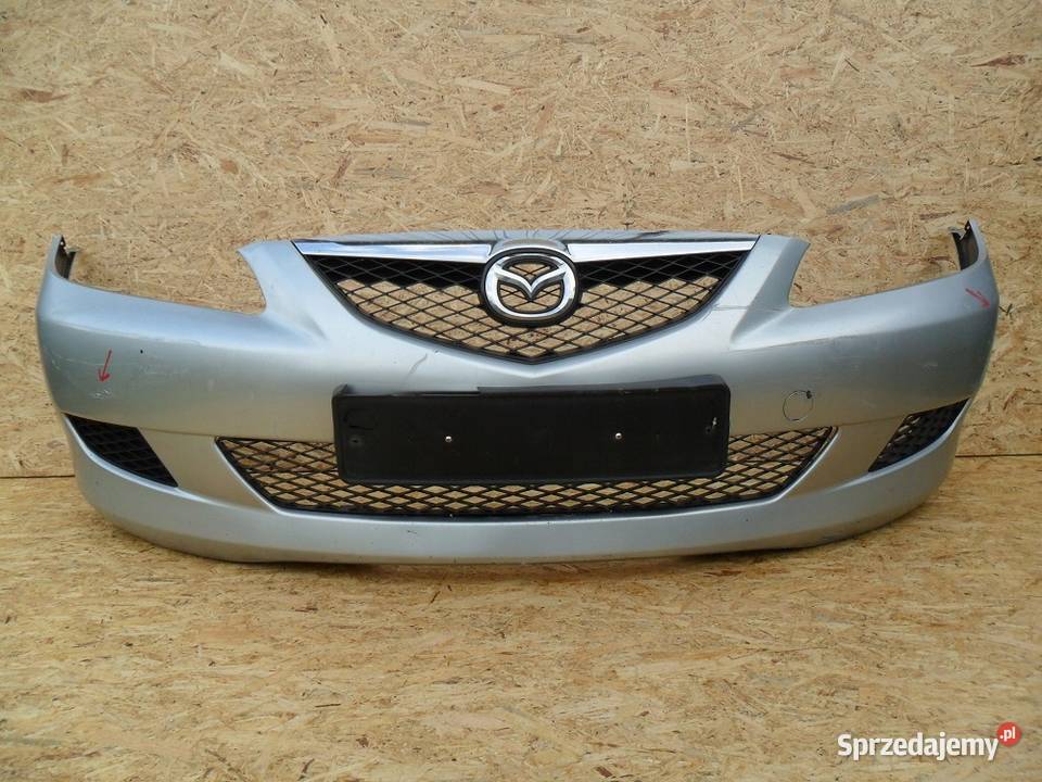 Mazda 6 GGGY 2003 zderzak przedni Nowy Tomyśl
