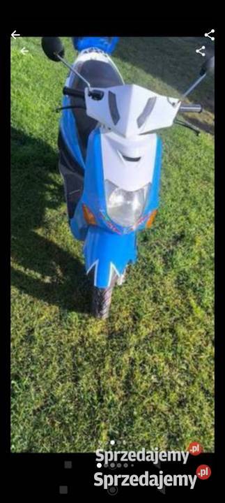 Skuter 4t gy 6 kola 10 ładny zwinny oplacony Tarnowo Podgórne