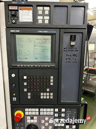 Tokarka CNC MORI SEIKI NL 1500 SY z osią C i