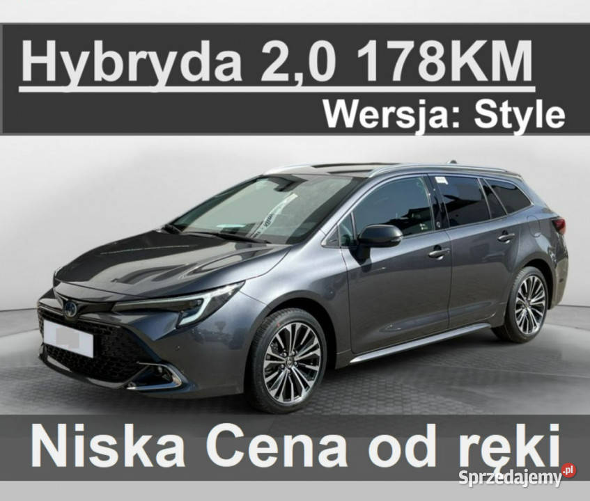 Toyota Corolla Style 20 178 Kamera Super Niska elektrycznie ustawiane fotele zachodniopomorskie