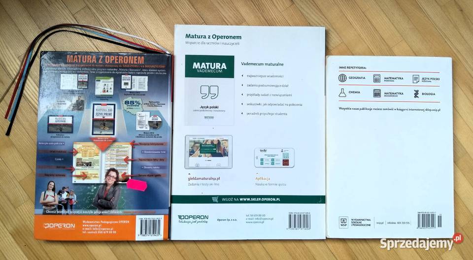 J POLSKI MATURA repetytorium vademecum testy Warszawa