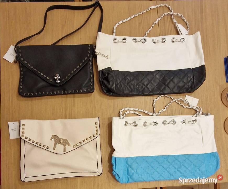 Wyprzedaż HURT portfele etui torebki 369 sztuk Warszawa