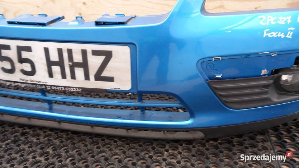 FORD FOCUS MK2 ZDERZAK PRZÓD HALOGEN Q8 Zbierkowo sprzedam