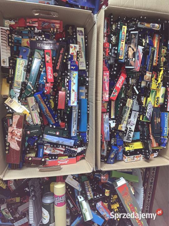 Ciężarówki samochodziki z browara niemieckiego dolnośląskie Nowa Ruda