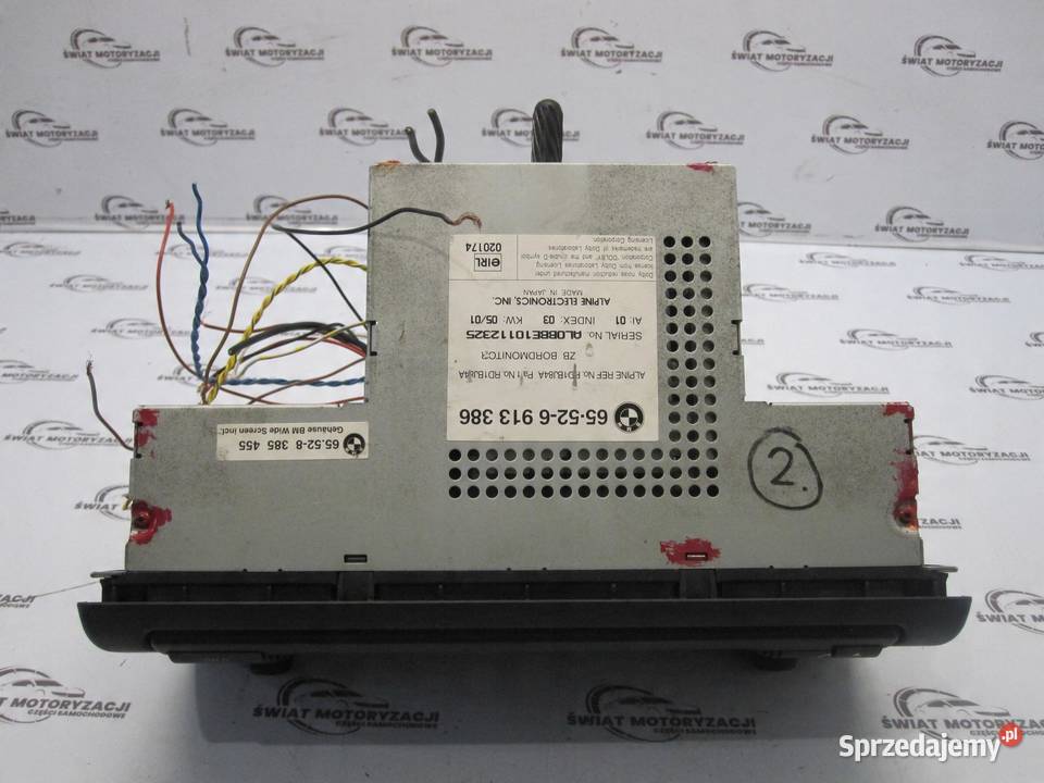 BMW E38 LIFT 01r radio CD ekran wyświetlacz świętokrzyskie sprzedam